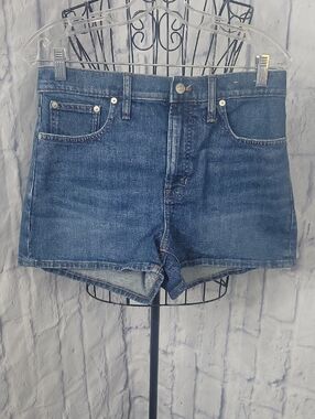 Madewell High Rise Denim Shorts Medium Wash Size 29